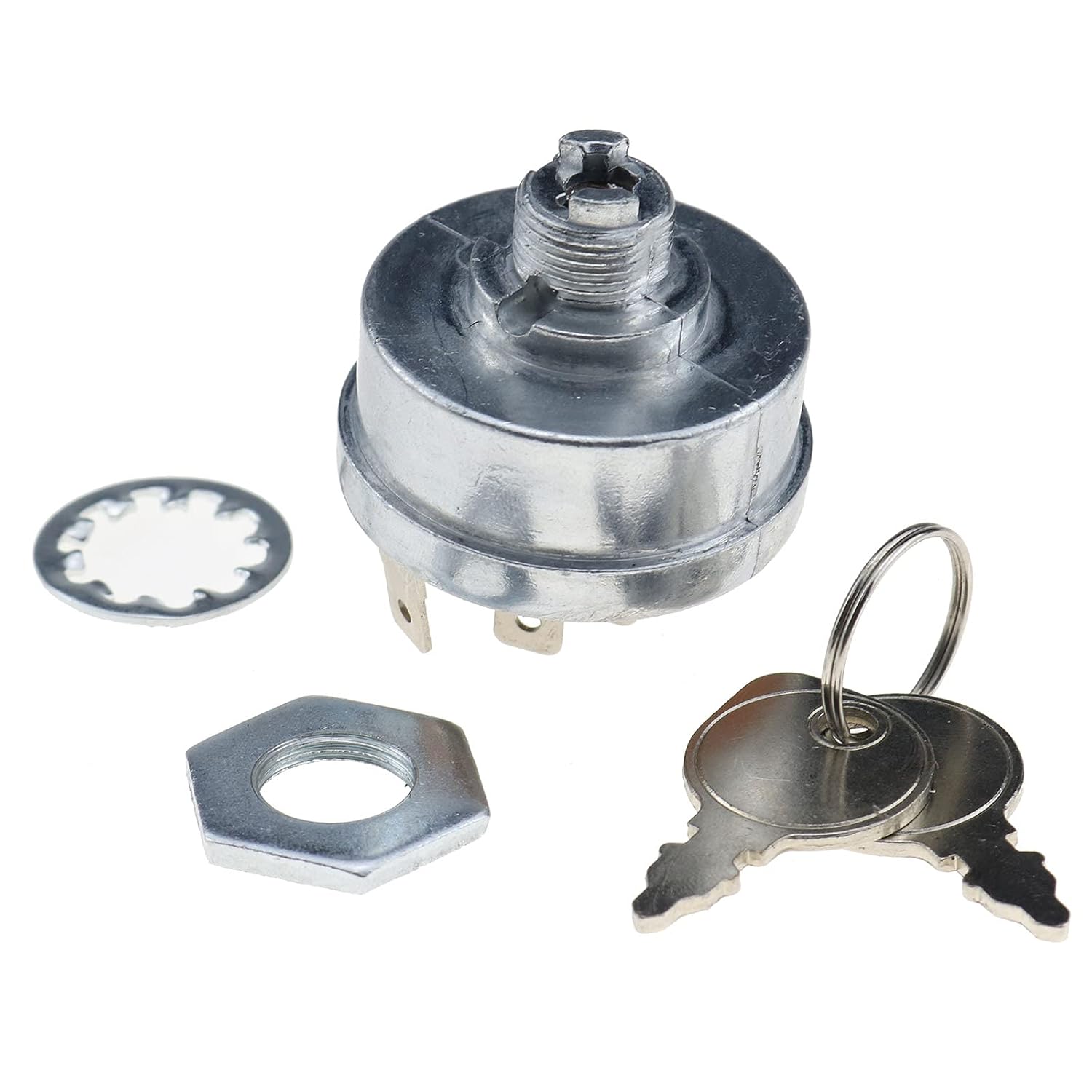 Interruptor de arranque Interruptor de encendido W2 llaves AM38227 33-398 430-110 para Oregon John Deere 316 318 420-108 111 111H 112 112L 116 116H