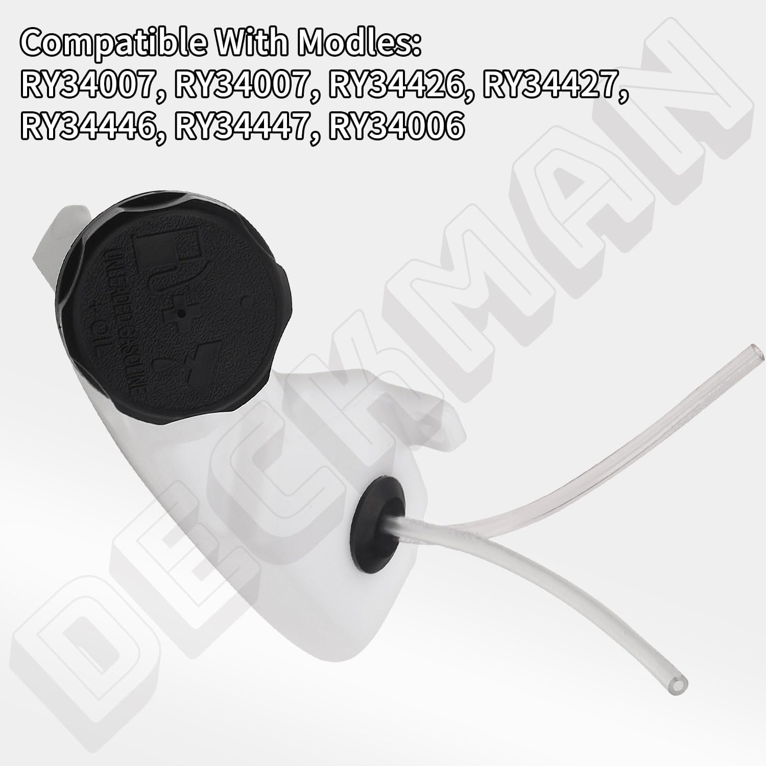 310585012 310585001 Depósito de combustible para recortadora de cuerdas, compatible con Homelite RYOBI RY34007 RY34007 M4CSSAC BM4CSSACC RY4CCS