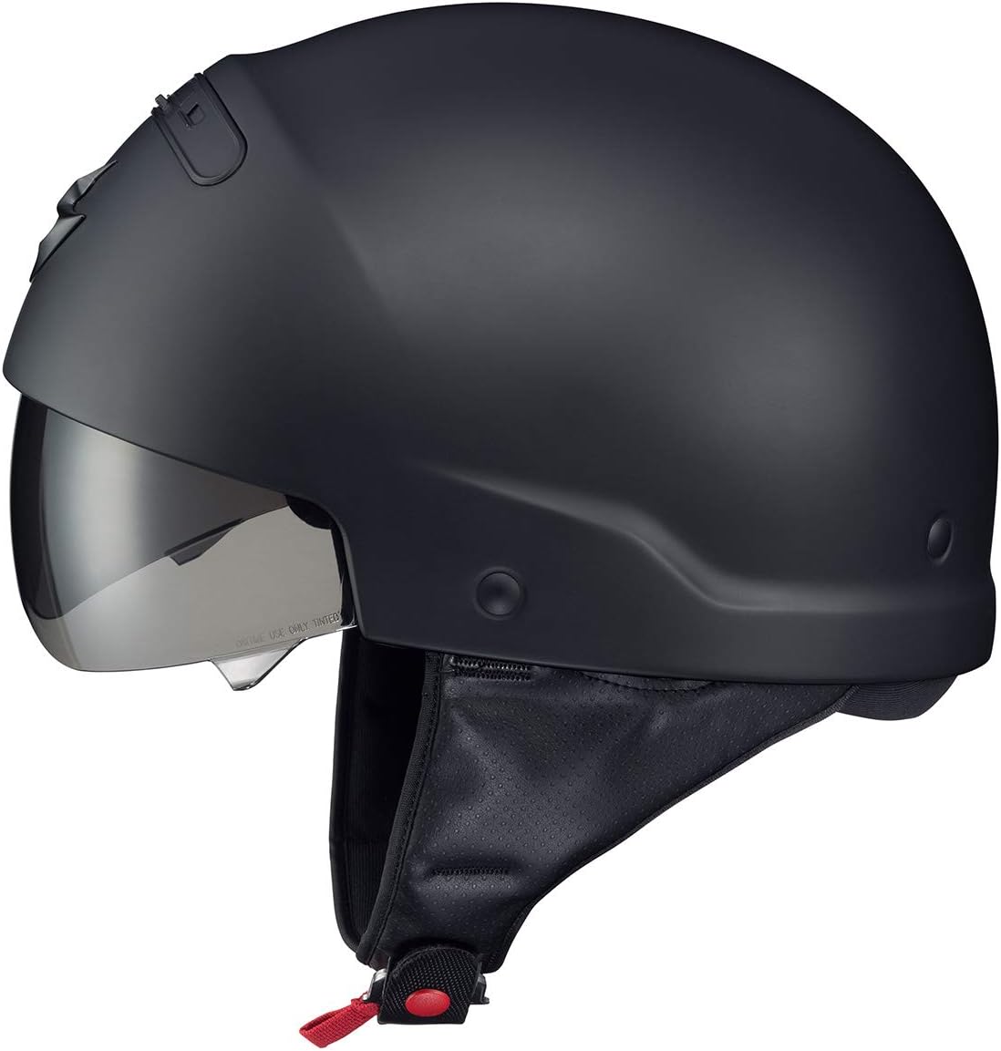 ScorpionEXO Covert – Casco de motocicleta de cara abierta, media carcasa, modo 34, cubierta de boca intercambiable, aprobado por DOT, unisex para