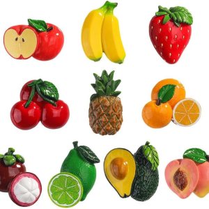 Imanes de frutas para nevera, imanes para refrigerador de verduras, resina 3D, imanes divertidos para nevera, lindos imanes de refrigerador para Imanes de frutas para nevera, imanes para refrigerador de verduras, resina 3D, imanes divertidos para nevera, lindos imanes de refrigerador para