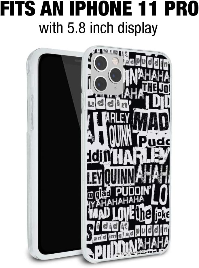 Harley Quinn Ransom – Funda protectora de goma híbrida ajustada para Apple iPhone 8, 8 Plus, X, 11, 11 Pro, 11 Pro Max