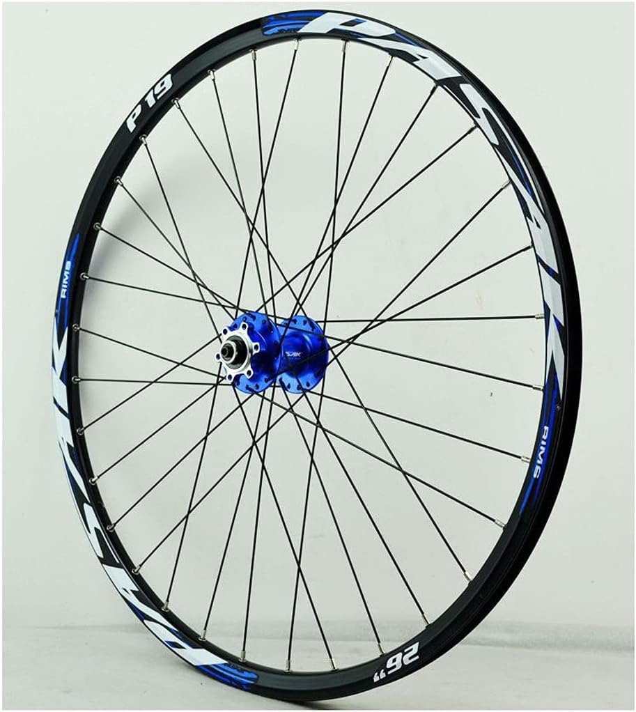 Juego de ruedas de bicicleta de montaña 2627.529 pulgadas Freno de disco de aleación Sellado Rueda de rodamiento 7-12 velocidades Cassette 32H Rim