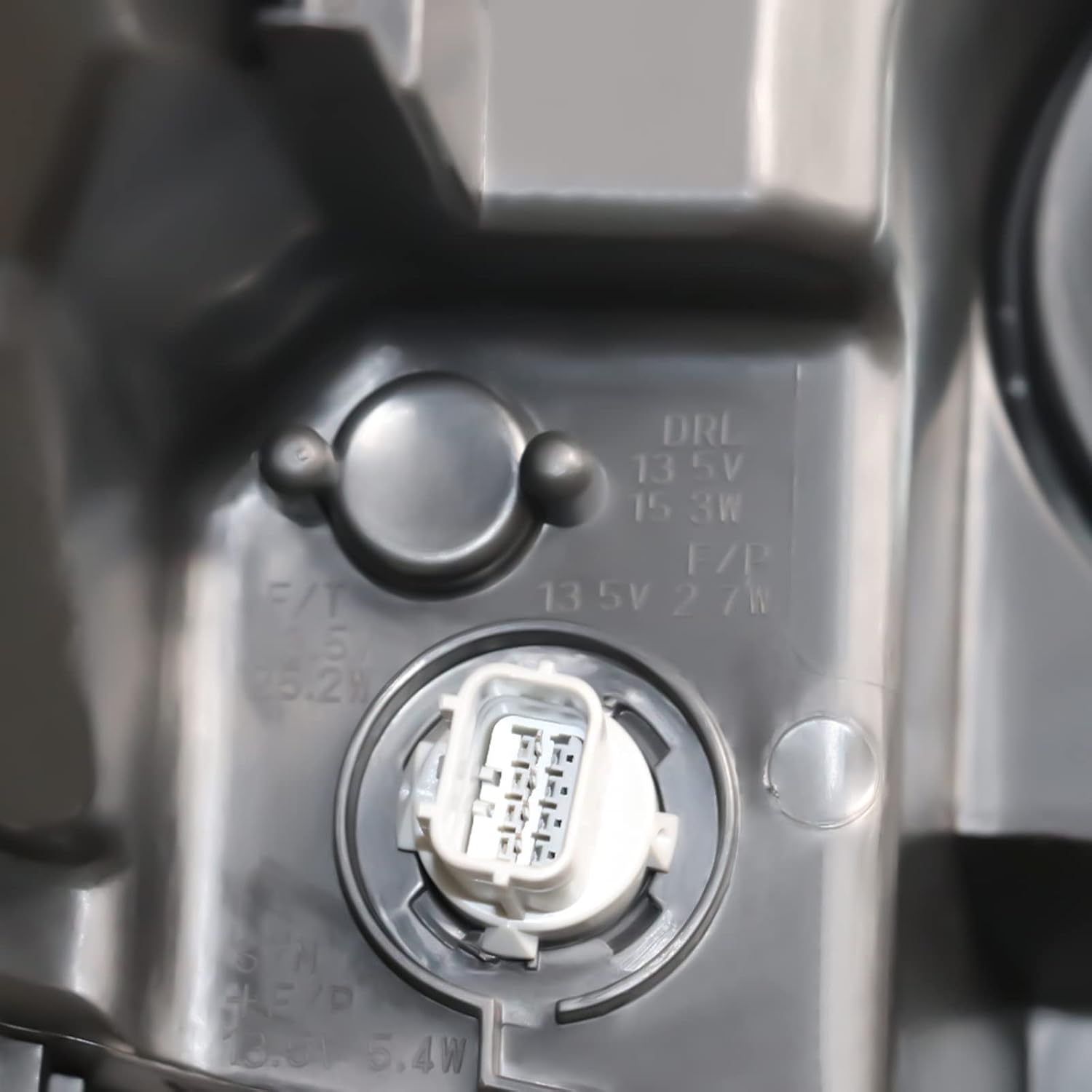CNCEST Par de faros delanteros halógenos LED DRL  Carcasa Balck lente transparente  Ajuste directo  Para Honda CRV 2017 2018 2019 2020 2021