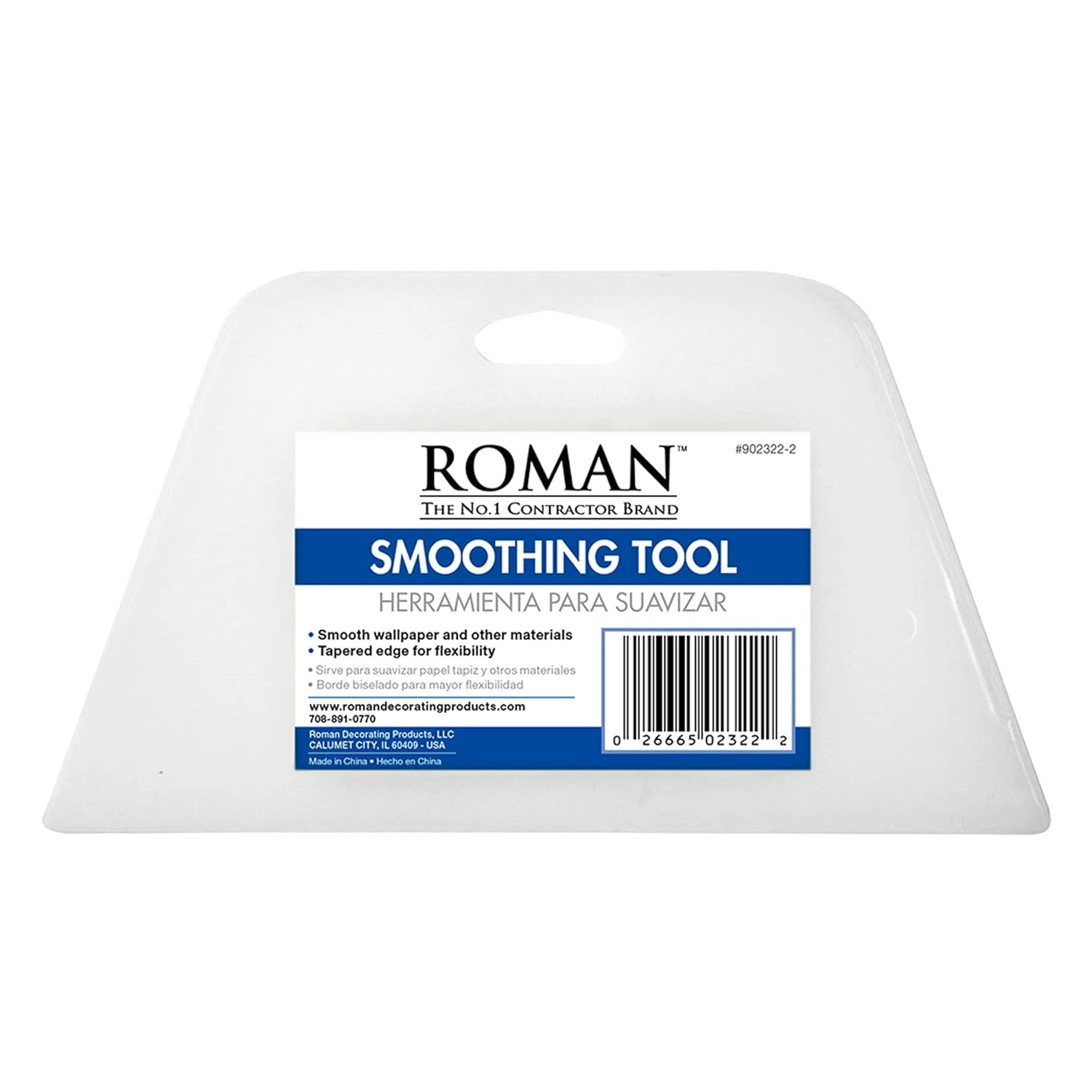 ROMAN Products Juego de 3 papeles pintados de Roman, herramienta de alisado para mejoras del hogar, papel tapiz más suave para la instalación, 7.75