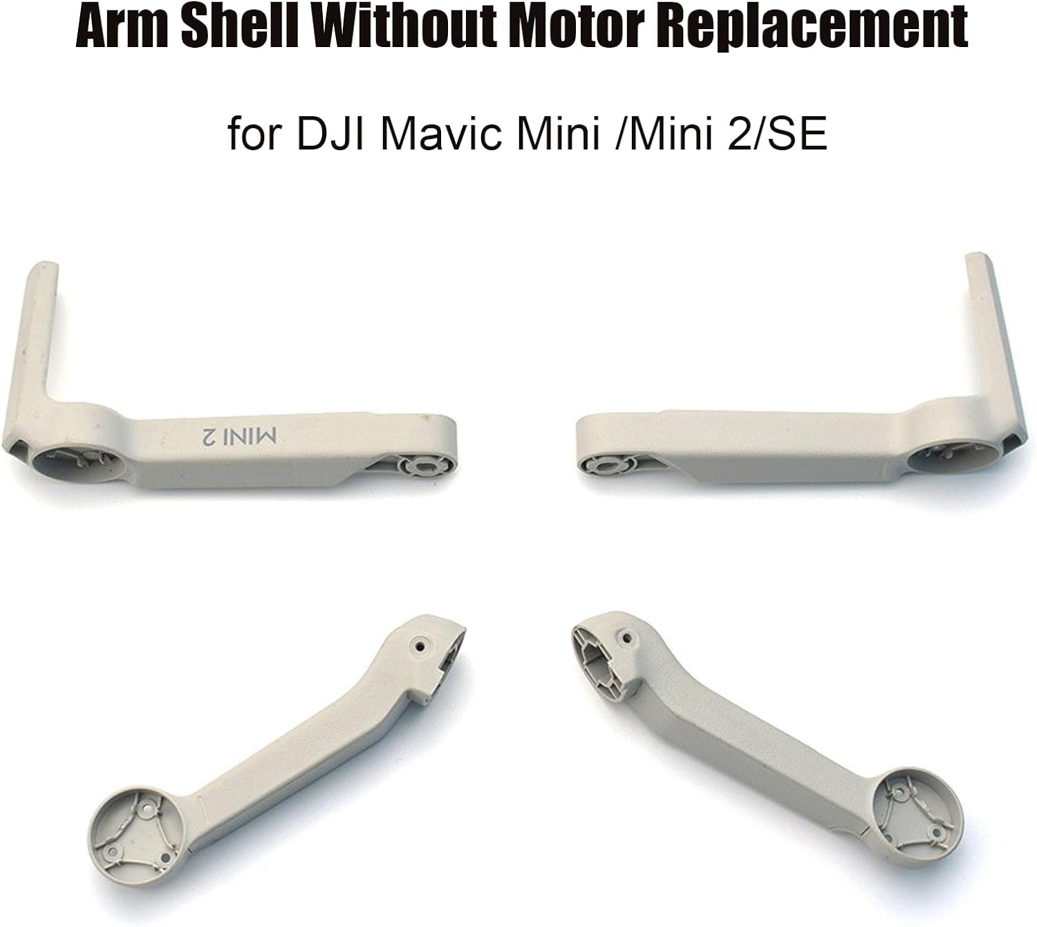Carcasa de brazo sin motor de repuesto para DJI Mavic Mini 2 brazos, marco de carcasa para dron, montaje de brazo cuadricóptero, piezas de