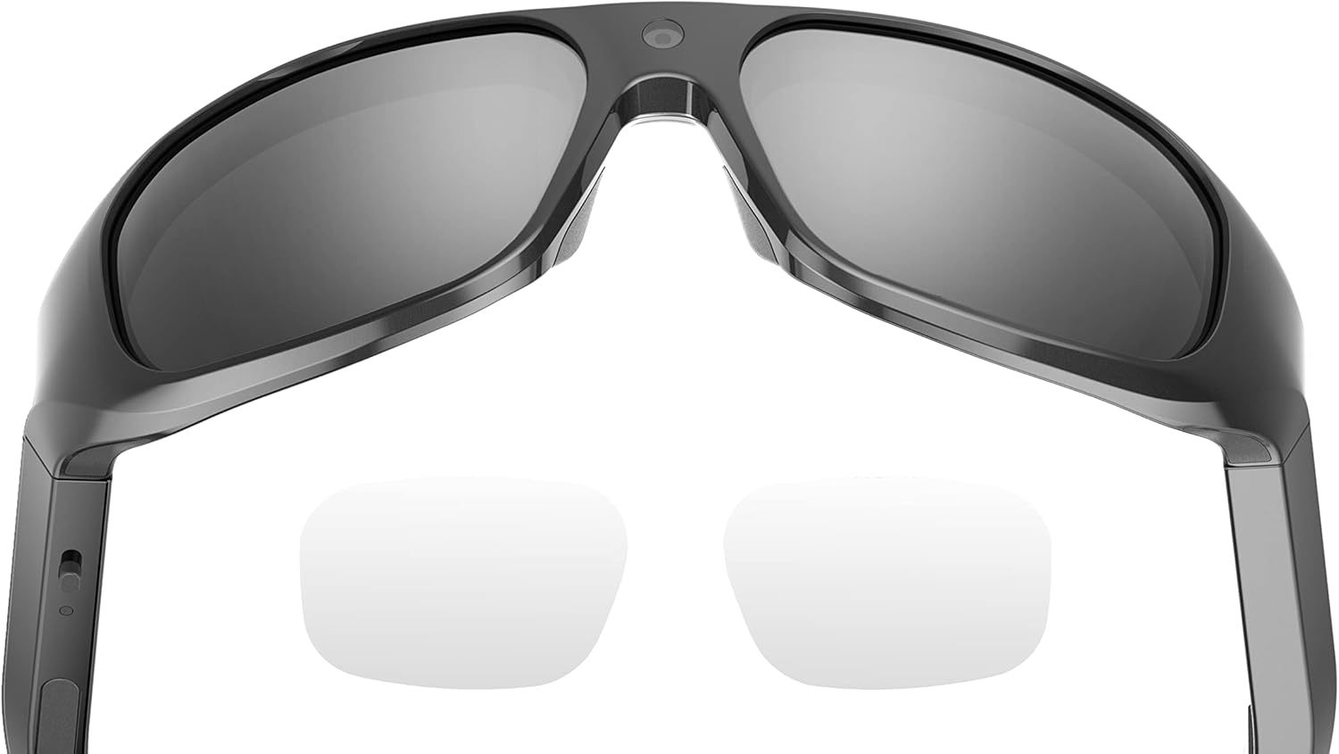 OhO – Lentes de cámara 4K Ultra HD, 32 GB de memoria incorporada, lentes inteligentes con lentes de sol UV400 para deportes al aire libre