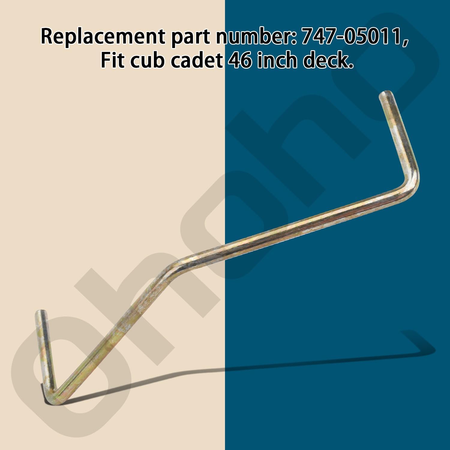 747-05011 – Barra de sujeción para cinturón de cubierta compatible con Cub CadetMTDCraftsman, compatible con los modelos LTX 1040, 1042, 1045,