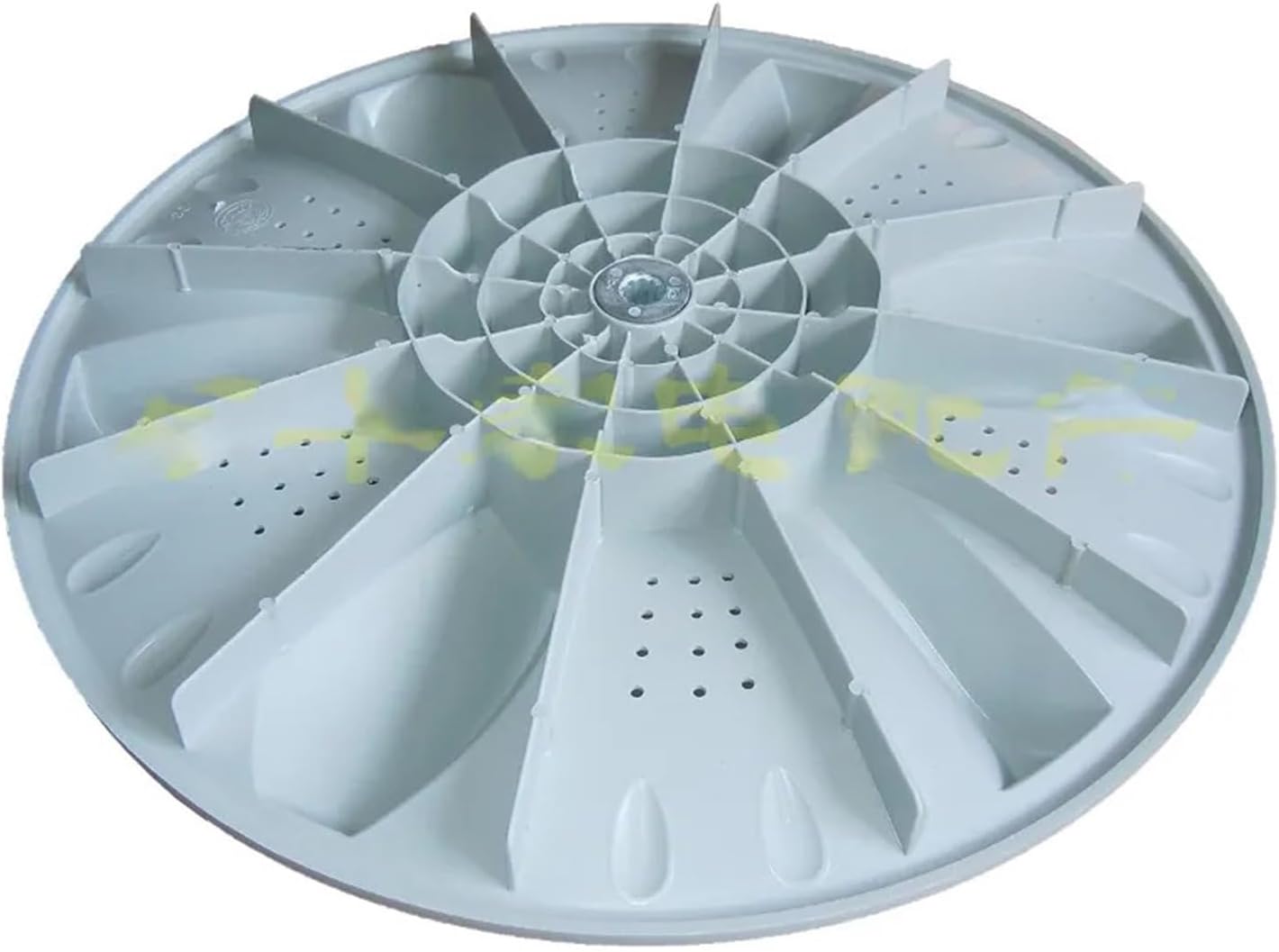 Accesorios de ruleta para lavadora, 1 pieza de pulsador de lavadora chasis de placa giratoria hoja de agua, compatible con Midea MB70-8000DQCS
