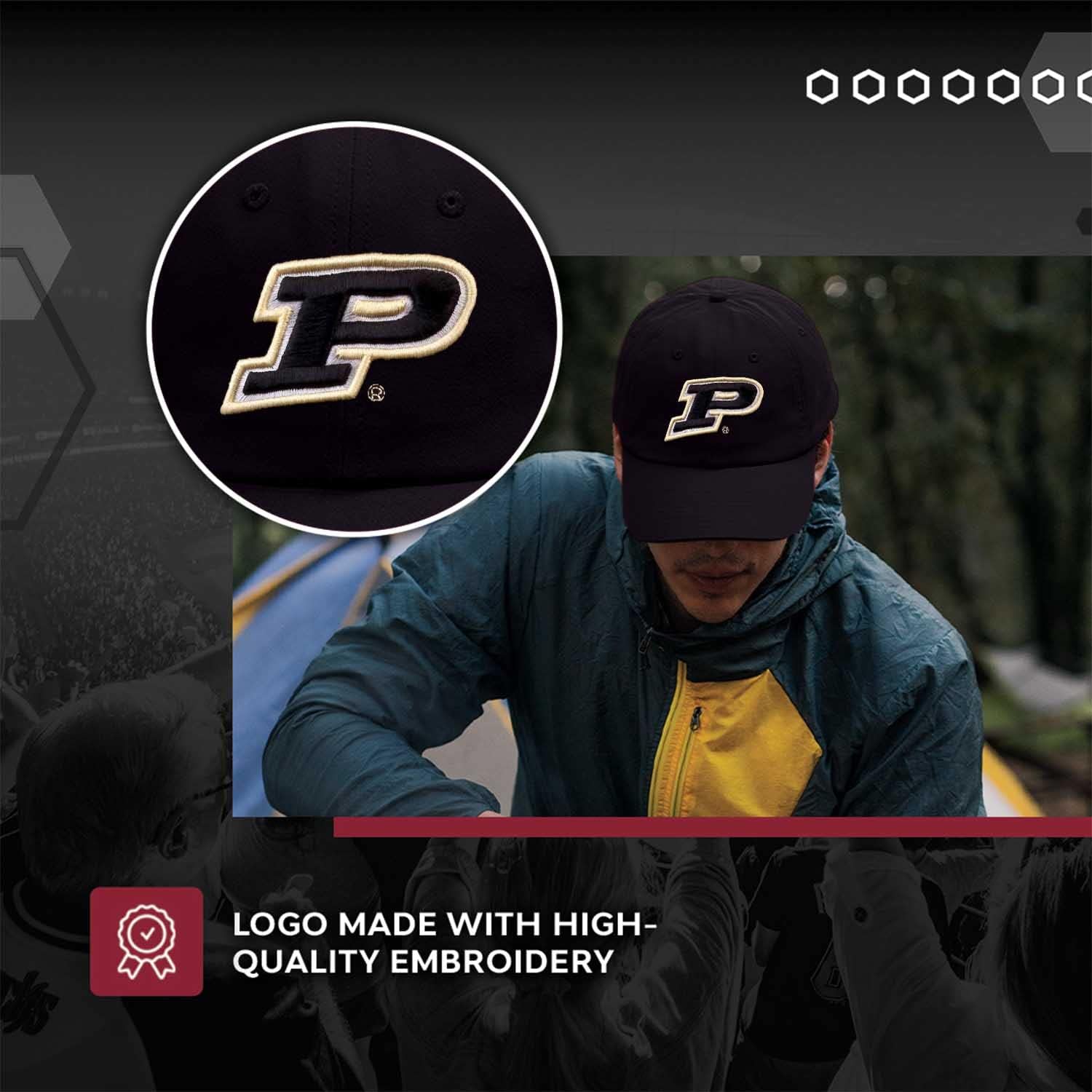 The Game NCAA Adult Relaxed Fit Logo Hat – Embroidered Logo – 100% Cotton – Elevate Your Style and Show Your Team Spirit