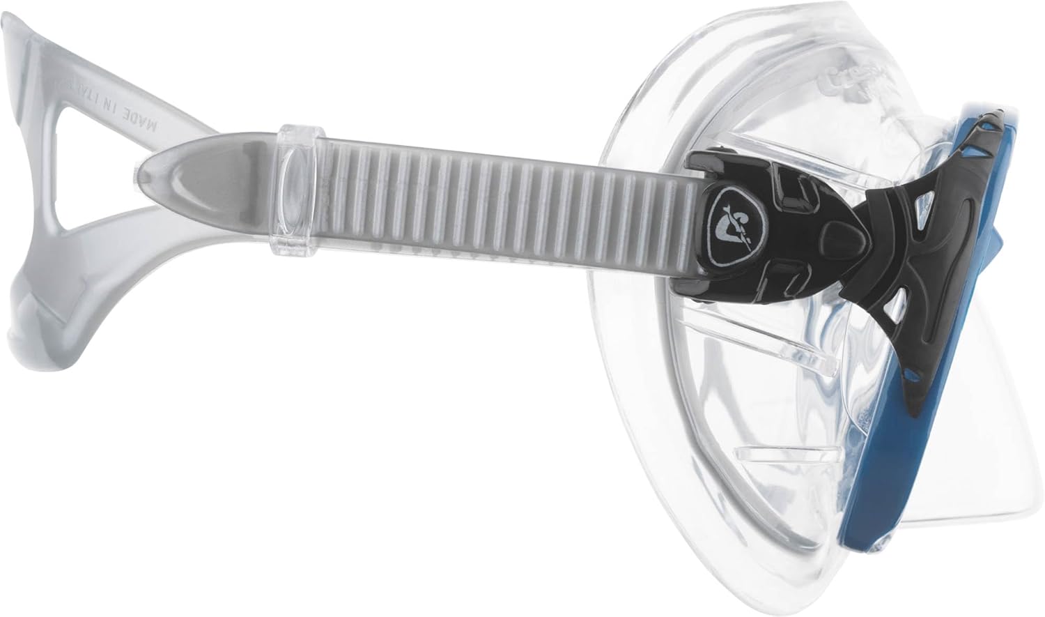 Cressi Máscara de buceo de alta gama para adultos, fabricada en silicona de cristal revolucionario, cristal evolutivo de ojos grandes fabricado en