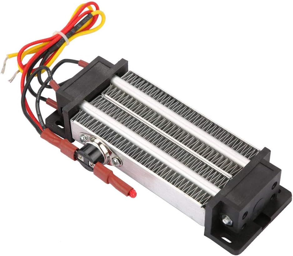 Calentador de aire de cerámica PTC, calefacción, calentador de ventilador de aire acondicionado, termostato automático de 500 W, con protector de