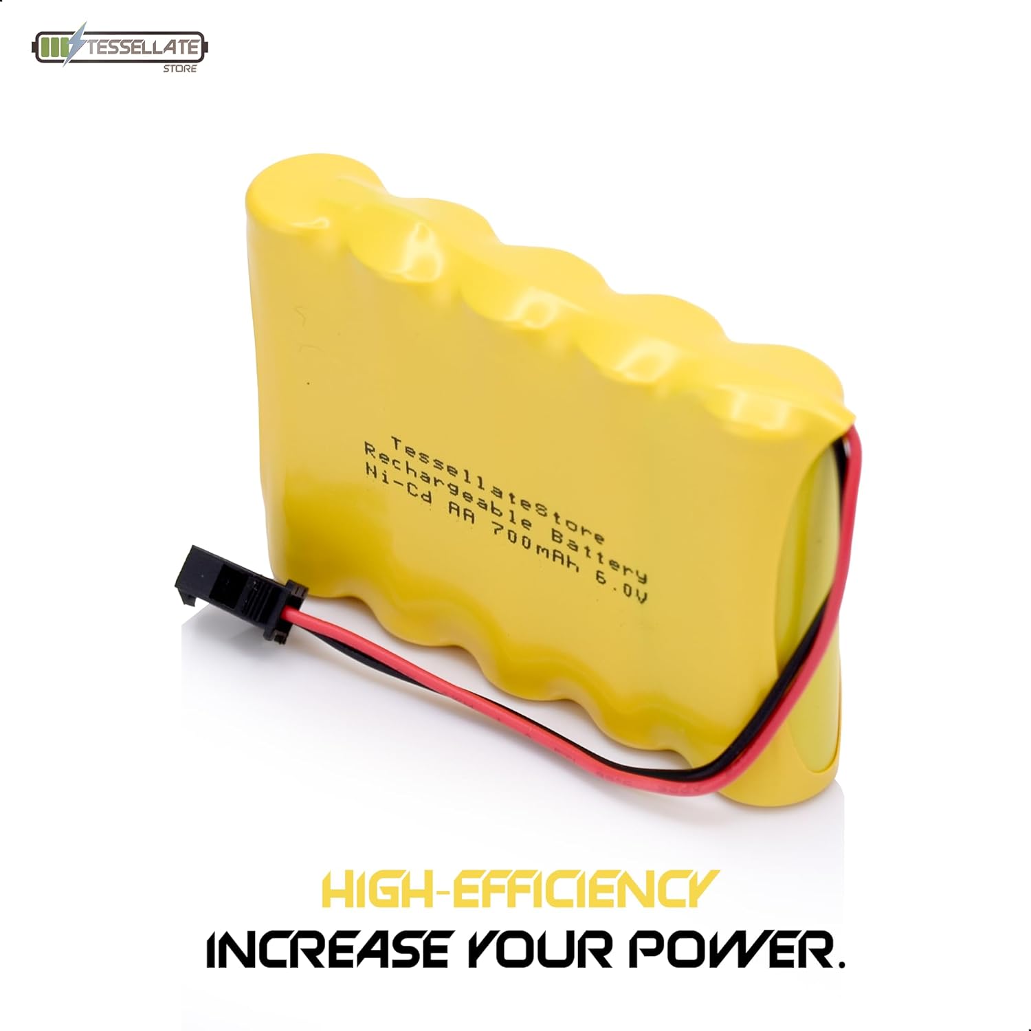 TessellateStore Batería Ni-CD Energy 6.0V 700mAh + SM2 Plug (2)