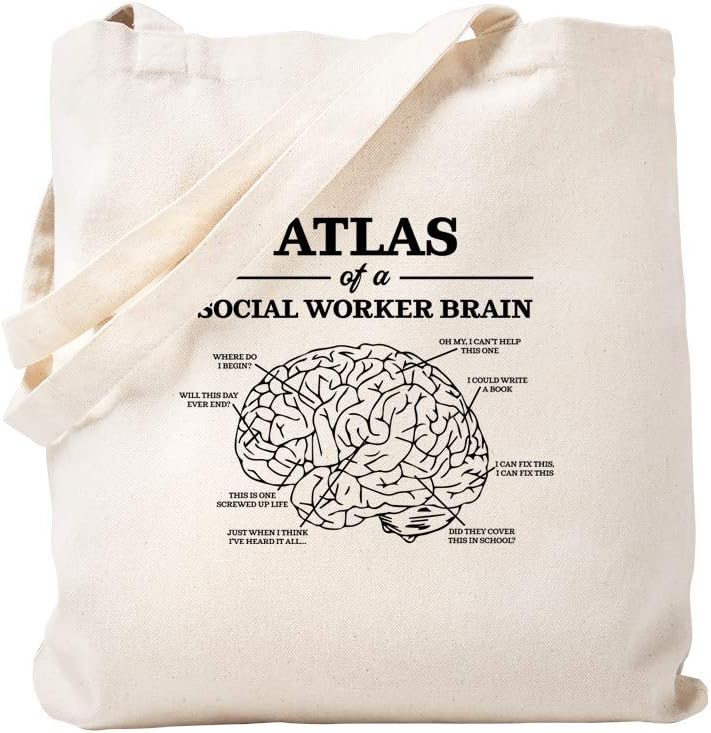 CafePress Social Worker Definition Tote Bag Canvas Tote