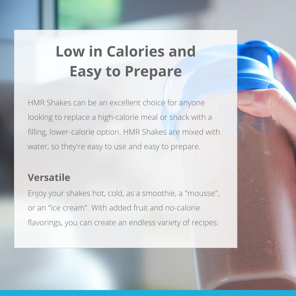 HMR Mezcla de reemplazo de comida “Classic” 800 Shake  Batido de chocolate en polvo para apoyar la pérdida de peso saludable  0.76 oz de proteína