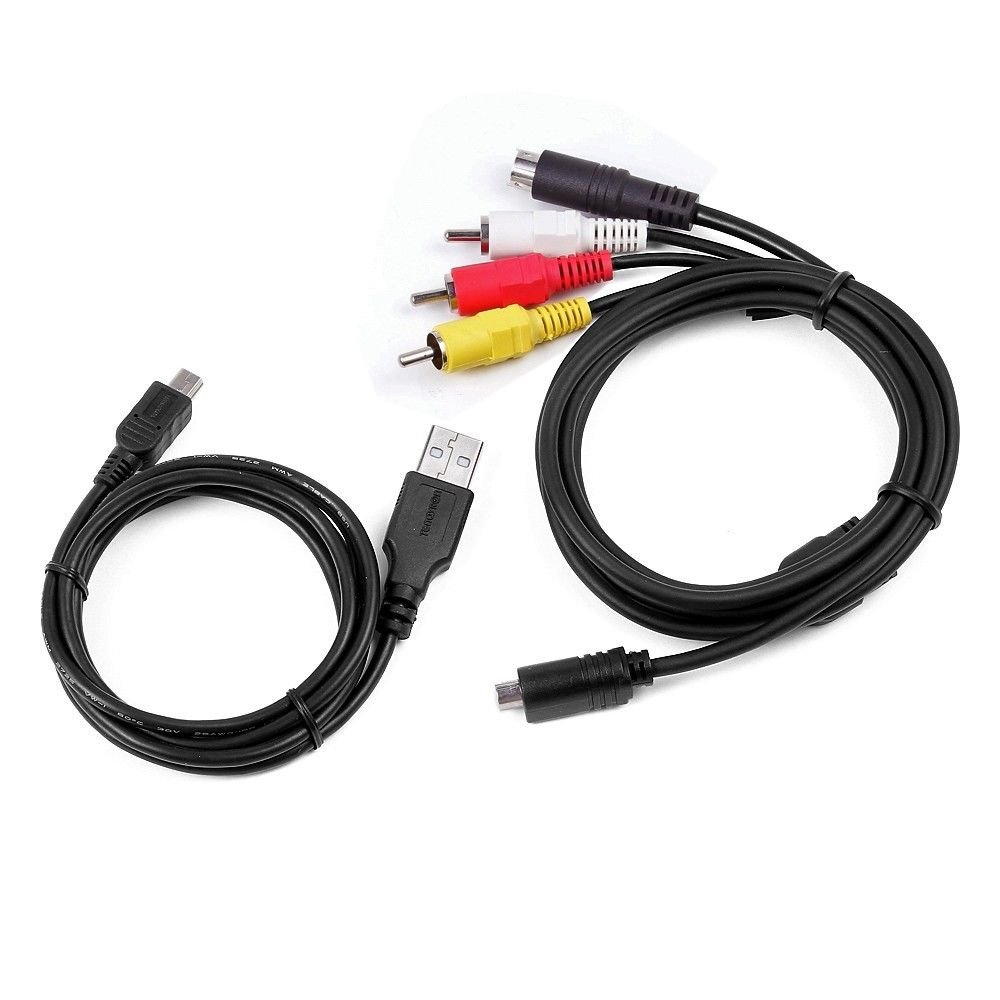 MaxLLTo Cable de sincronización de datos USB para videocámara Sony Handycam DCR-SX45elr
