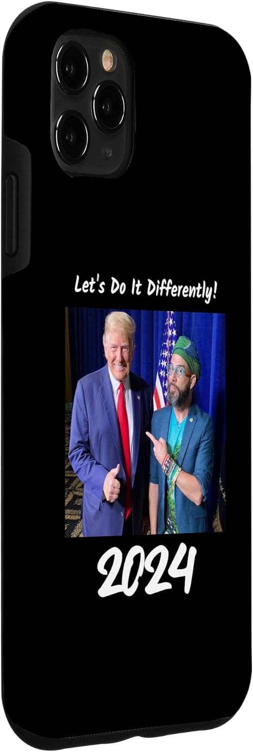 Funda con la bandera estadounidense para iPhone 11 Pro Max Trump y Otaola 2024 Vamos a hacerlo de manera diferente