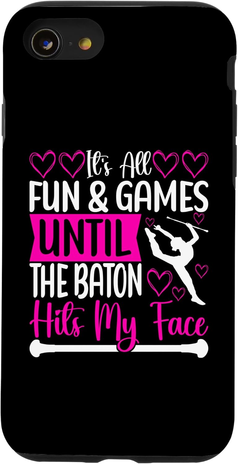Funda para iPhone SE (2020)  7  8 Baton Twirling Outfit Majorette Baton Twirler