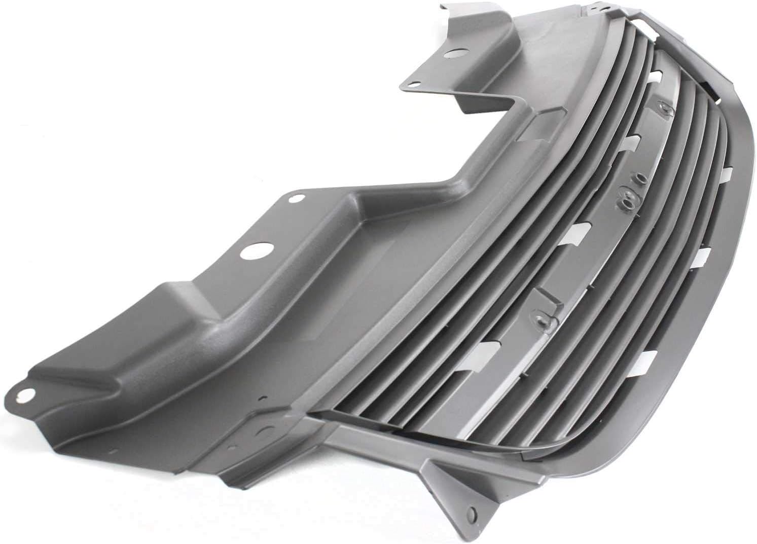 Evan-Fischer – Conjunto de rejilla compatible con Chevrolet Cobalto 2005-2010 superior pintado gris carcasa y base de inserciónmodelos LSLTLTZ