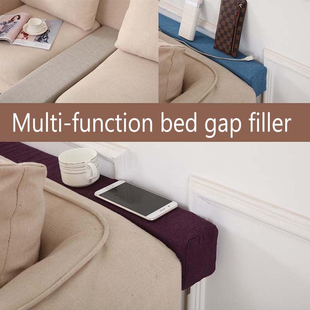 Relleno de espacio para cama larga de tamaño personalizado, cojín de soporte de colchón rectangular, cierra el espacio entre la pared del cabecero o