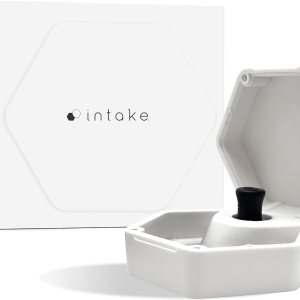 Intake Estuche de viaje para respiración y aplicador de recarga magnético, estuche de viaje pequeño para tiras nasales de admisión, con capacidad Intake Estuche de viaje para respiración y aplicador de recarga magnético, estuche de viaje pequeño para tiras nasales de admisión, con capacidad