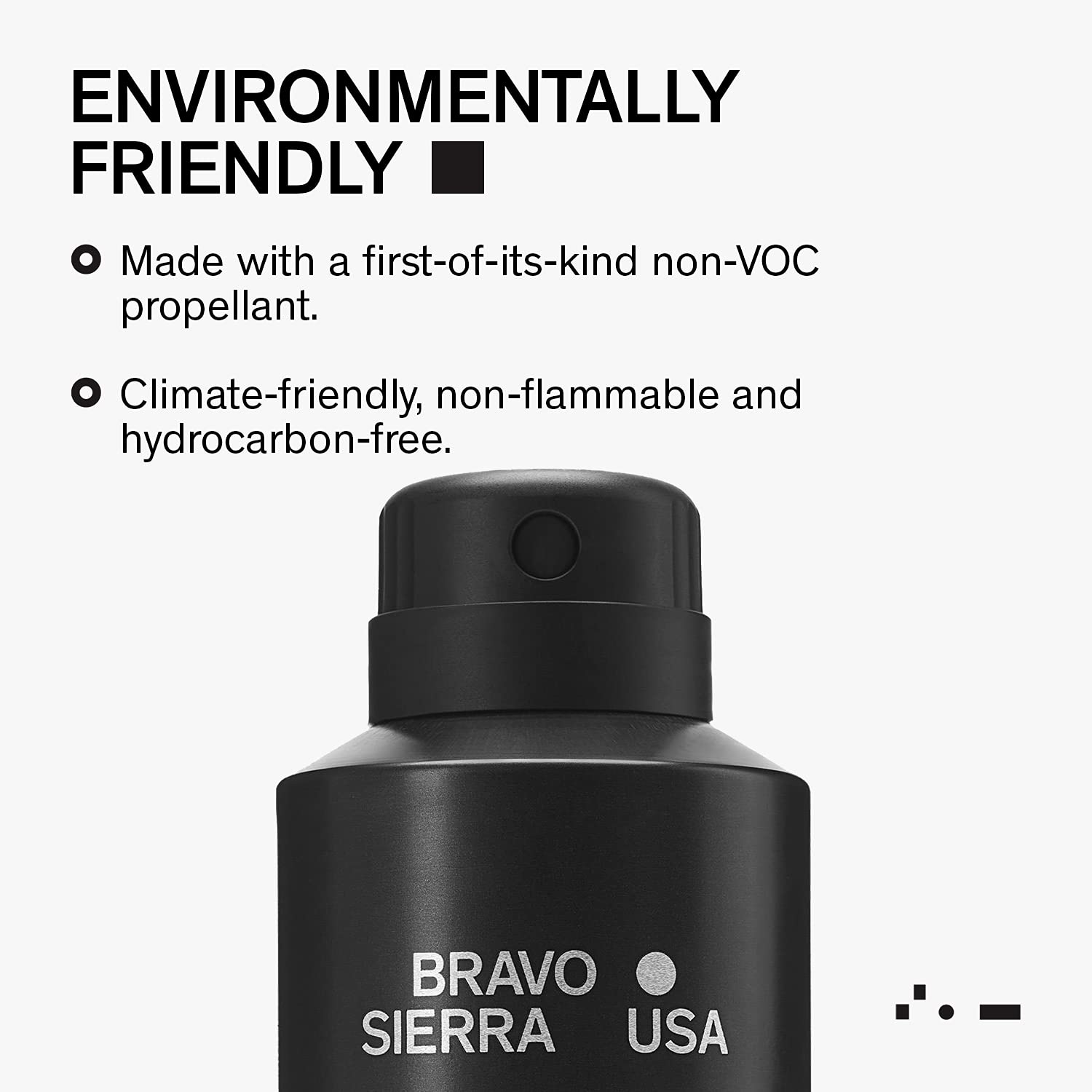 Bravo Sierra – Aerosol corporal desodorante para el cuerpo, espray ultrafino para una protección duradera contra olores y sudor durante todo el día,