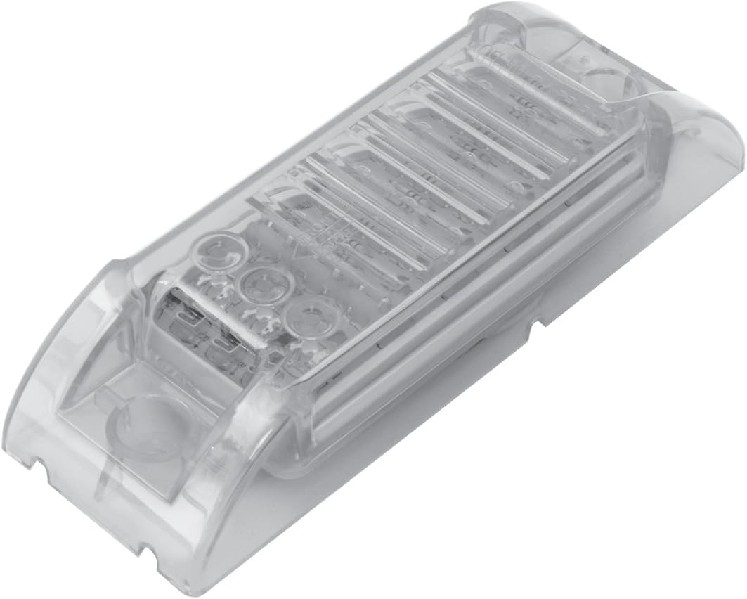 GG Grand General 77667 Rectangular RojoClaro 15 LED Marcador y Luz de Giro, 3 Cables