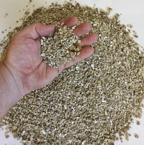 Vermiculita orgánica – Gránulos pequeños – Excelente enmienda del suelo para plantas y bonsái (20 cuartos de galón)