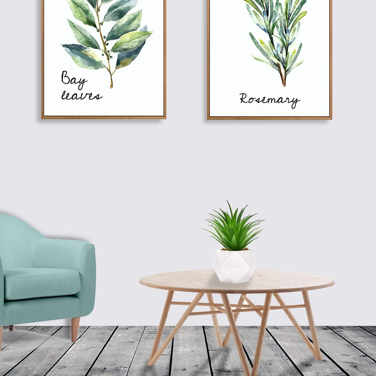 Plantas suculentas artificiales, arreglo floral de agave artificial surtido verde sin maceta, con textura para el hogar, interior, exterior, boda,