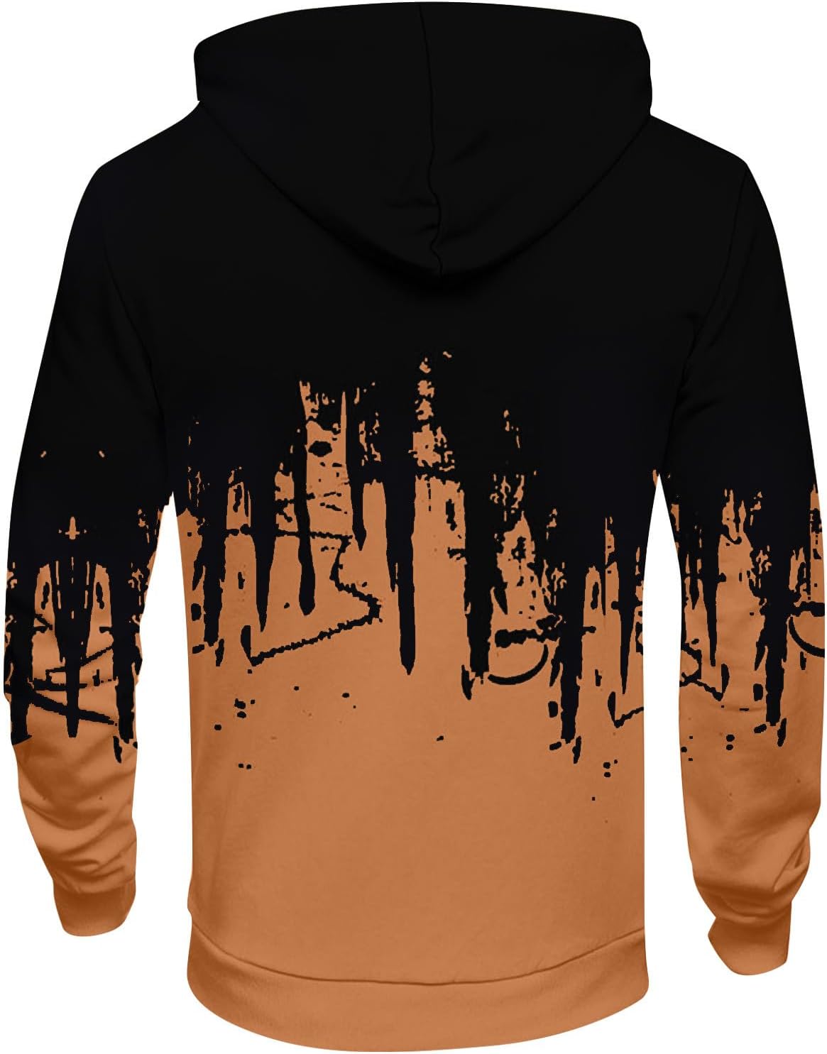 WENKOMG1 Conjunto deportivo para hombre, casual, primavera, otoño, correr, sudadera y pantalones deportivos, 2 piezas, gráficos