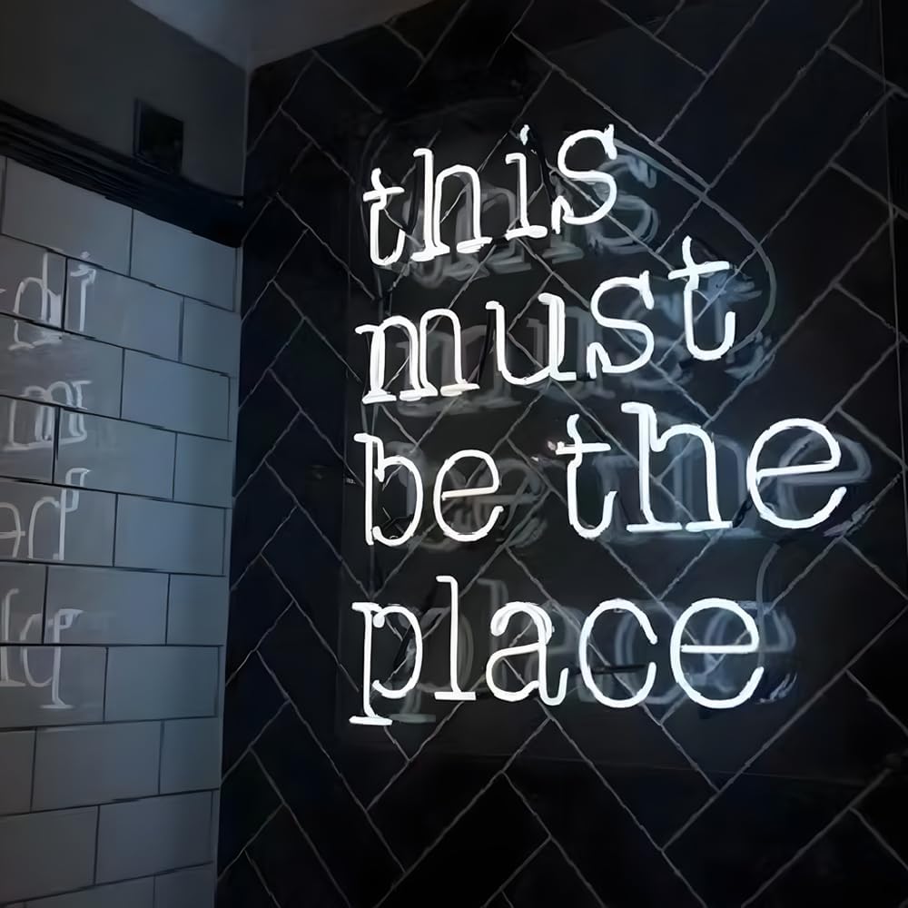 Letrero de neón personalizado con tira de una sola luz para decoración de pared y habitación, decoración de vacaciones, letreros de neón LED
