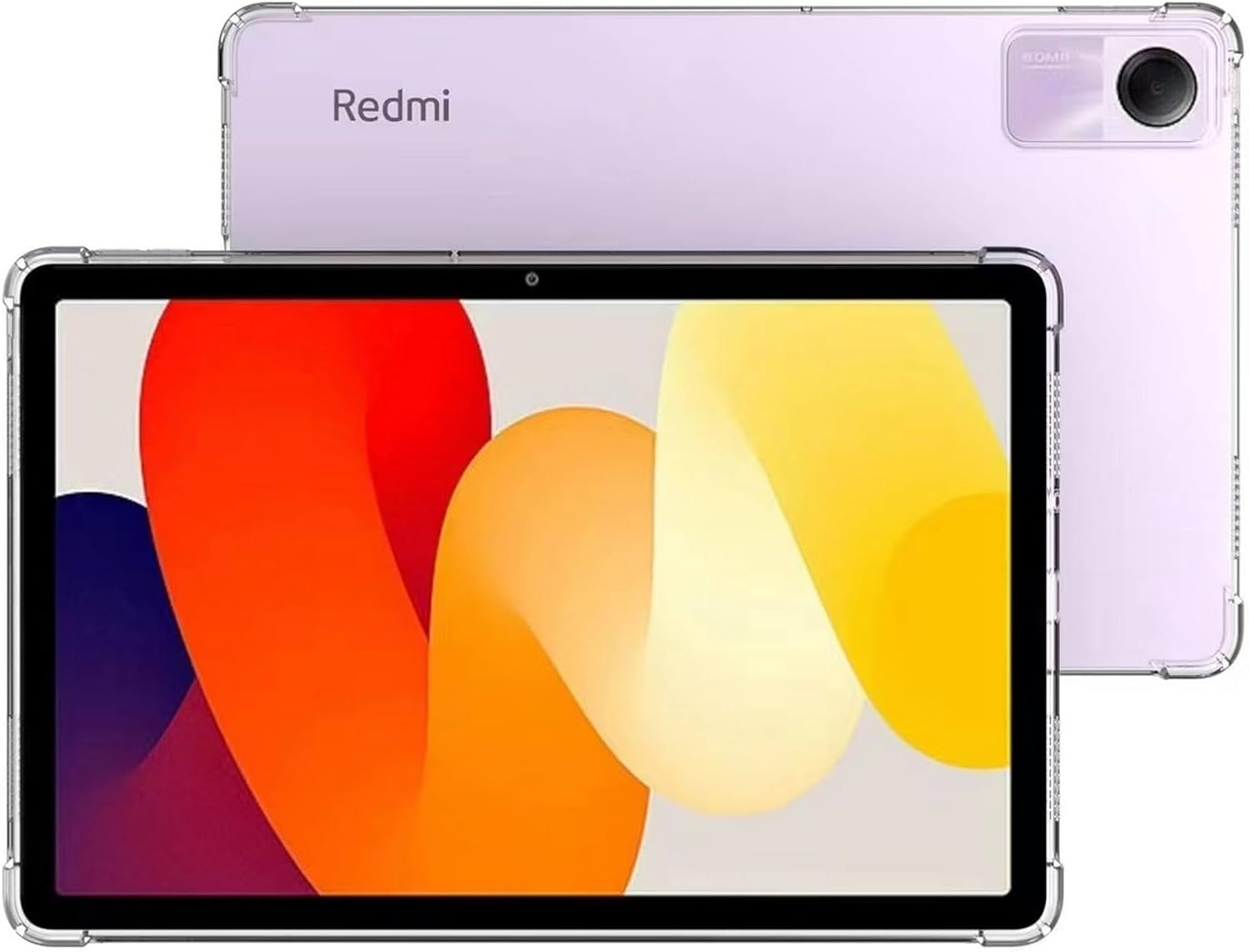 Funda para Xiaomi Redmi Pad SE de 11.0 pulgadas lanzada en 2023, funda flexible resistente a los impactos, carcasa protectora de TPU transparente