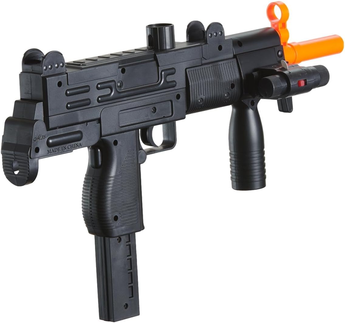 GoldenBall Pistola táctica Uzi Airsoft SMG con resorte
