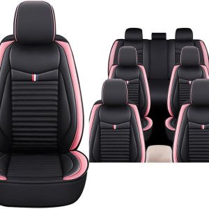 Funda de asiento de automóvil para Jeep Wagoneer 2022, funda de asiento de coche de 7 asientos, juego completo, fundas de cuero para asientos de Funda de asiento de automóvil para Jeep Wagoneer 2022, funda de asiento de coche de 7 asientos, juego completo, fundas de cuero para asientos de