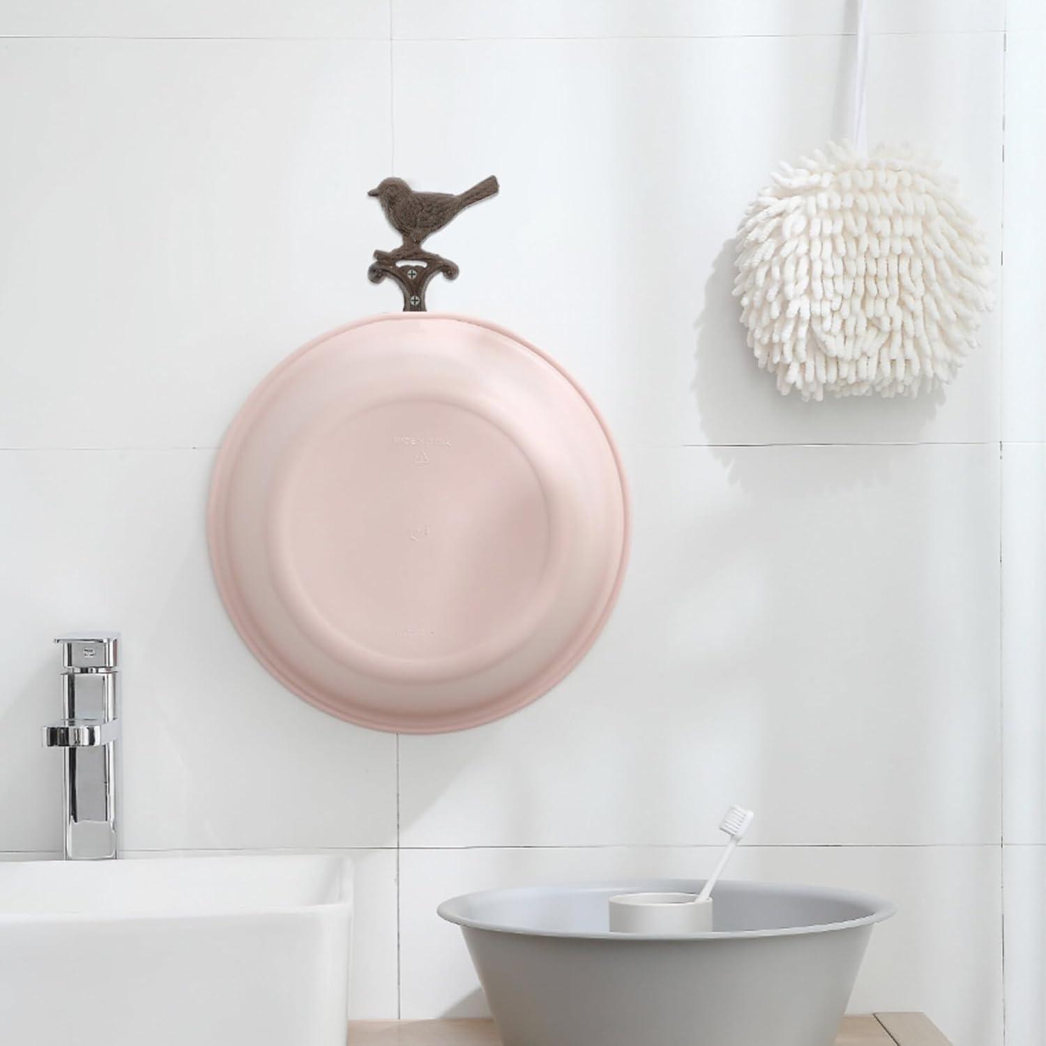 Cabilock Gancho de hierro fundido para pájaros, gancho para puerta, decoración de metal, gancho para toallas de baño, ganchos de hierro fundido,