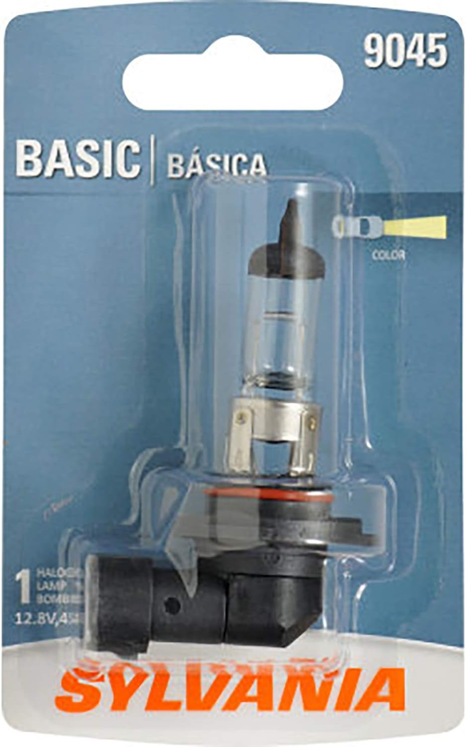 SYLVANIA – 9045 Basic – Bombilla halógena para aplicaciones de niebla (contiene 1 bombilla)