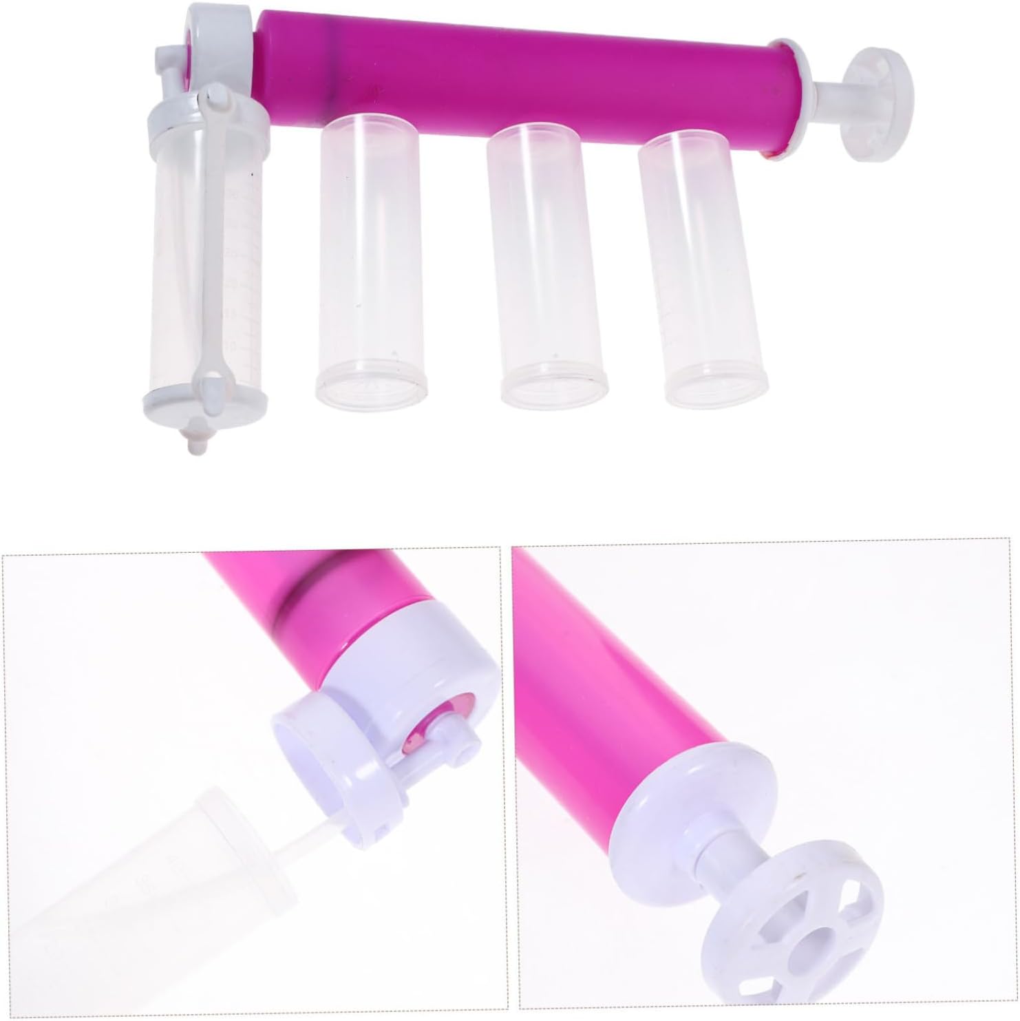Abaodam 2 juegos de plumero de pastel aerógrafo herramientas de decoración reposteria manual spray pastel decoración suministros para hornear
