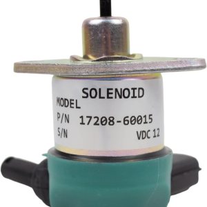 Solenoide de apagado de combustible de 12 V 17208-60015 17208-60016 17208-60017 17208-60010 compatible con Kubota V1205 V1505 V1305 D1105 D1005 Solenoide de apagado de combustible de 12 V 17208-60015 17208-60016 17208-60017 17208-60010 compatible con Kubota V1205 V1505 V1305 D1105 D1005
