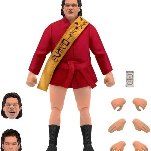Super7 Wrestling SUP81091 – Figura de acción de Andre The Giant IWA World Series Ultimates, rojo, estándar Super7 Wrestling SUP81091 – Figura de acción de Andre The Giant IWA World Series Ultimates, rojo, estándar