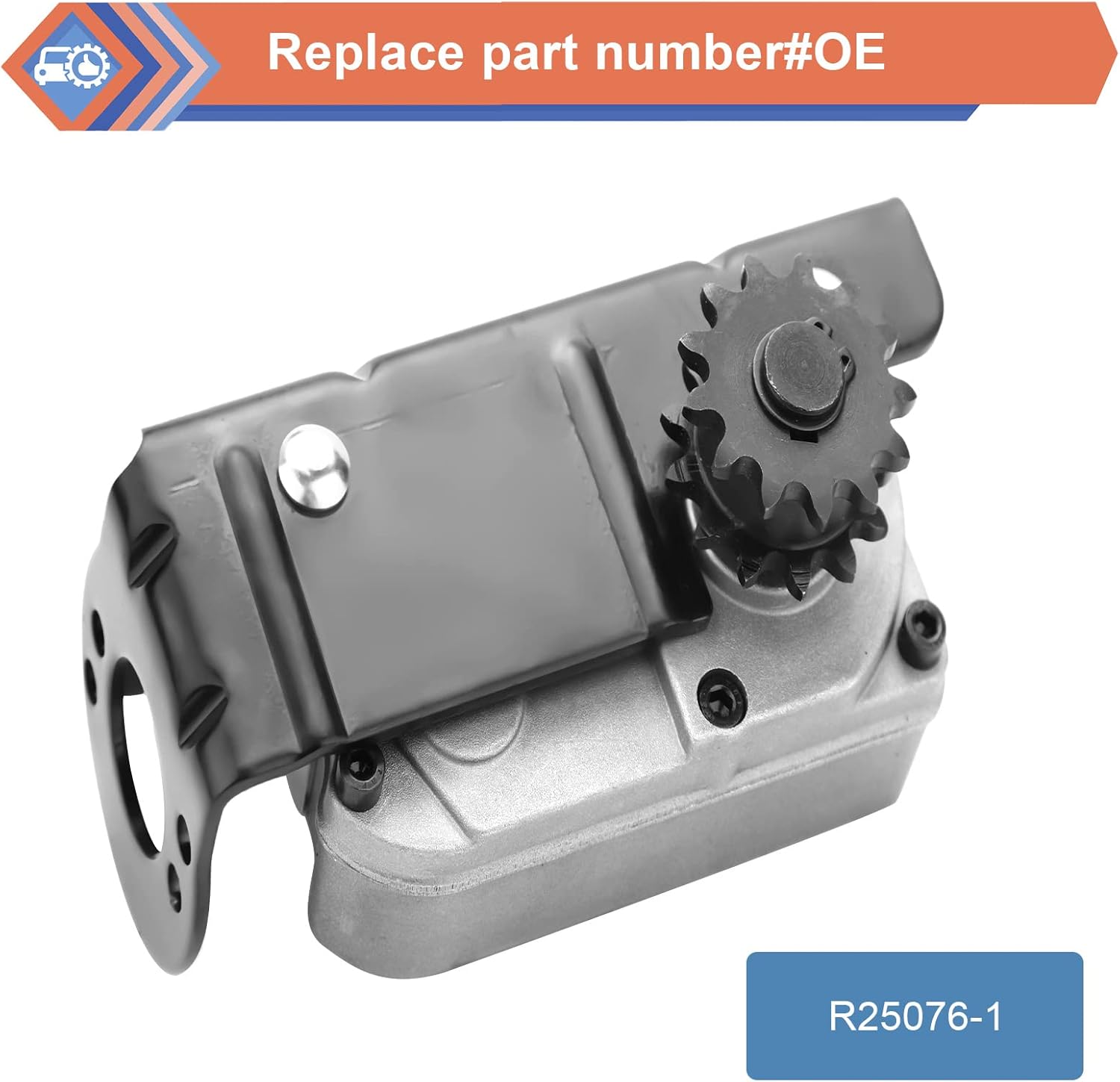 ZONFANT Caja de cambios deslizante para BAL, Accu Slide 250761 RV remolque con piñón de 13 dientes, reemplazo # R25076-1