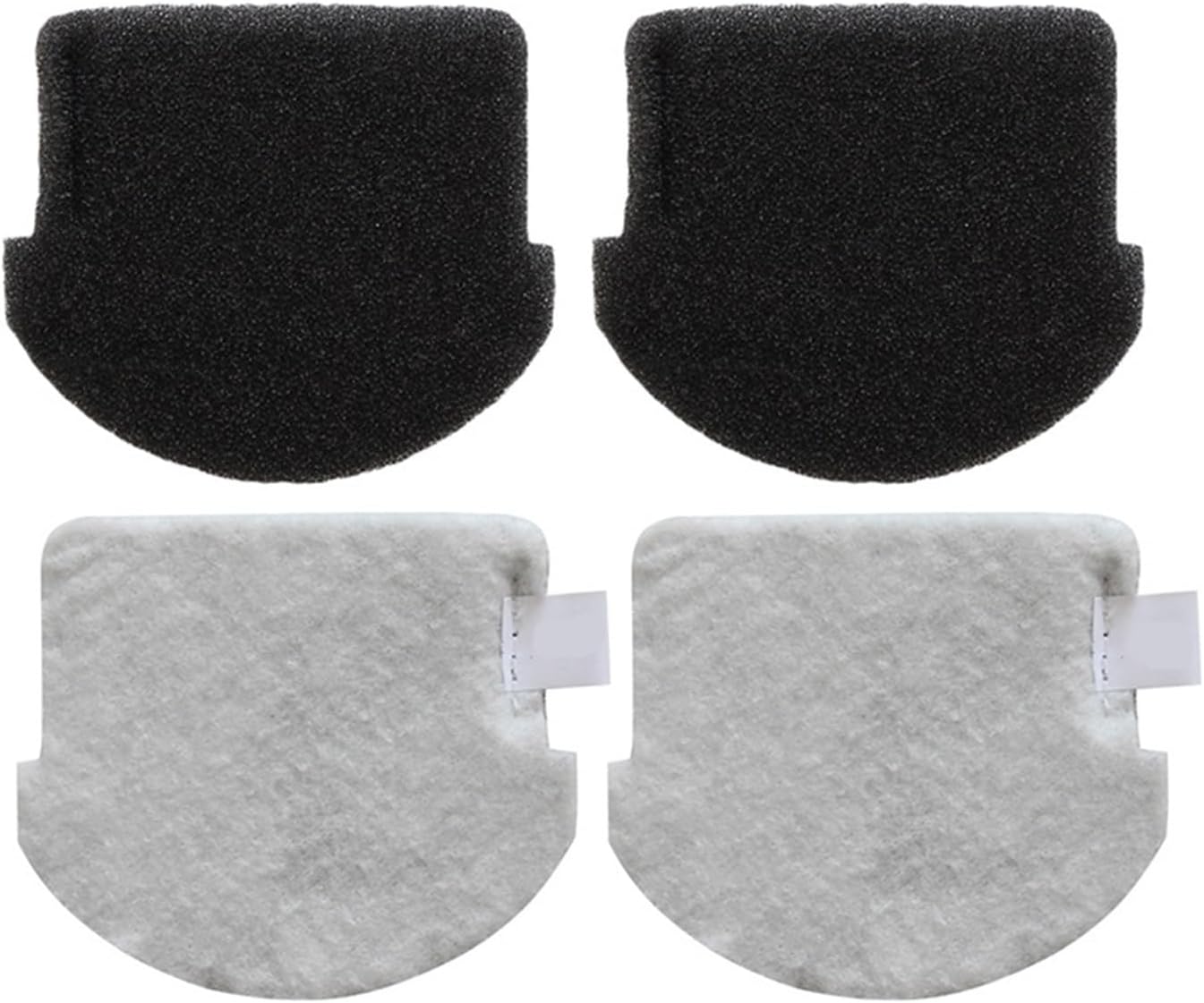 2 piezas de aspirador Accesorios para el hogar Barredora Herramienta de limpieza para el hogar Filtro Fit.Compatible para Midea VCS141 VCS142