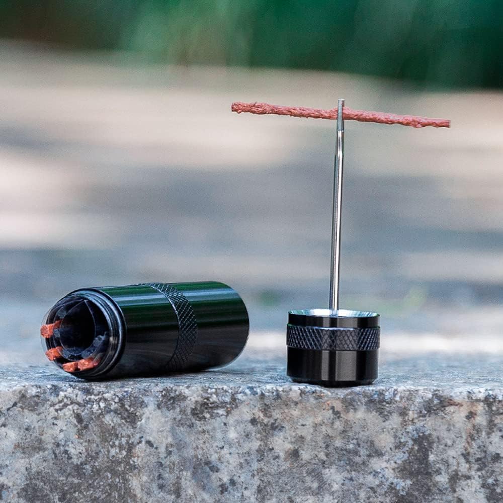 Kit de reparación de neumáticos sin cámara para bicicleta, tapones de enchufe, herramienta de reparación de neumáticos para bicicleta de montaña y