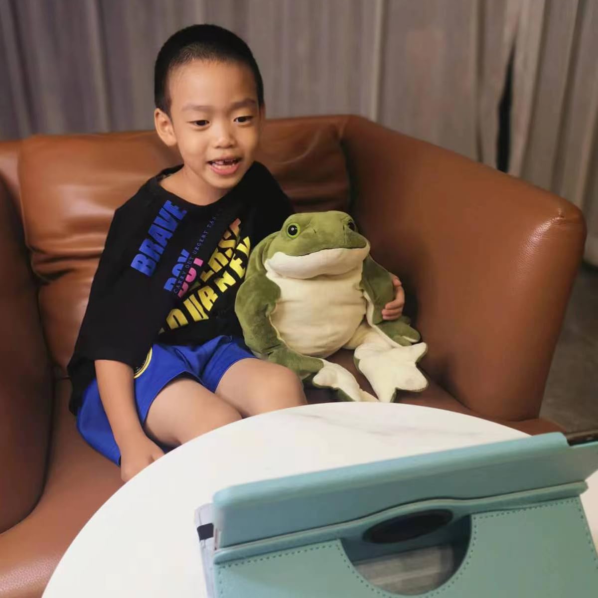 Giant Frog Stuffed Animal Large Plush Frog Soft Toy (23 inches)
