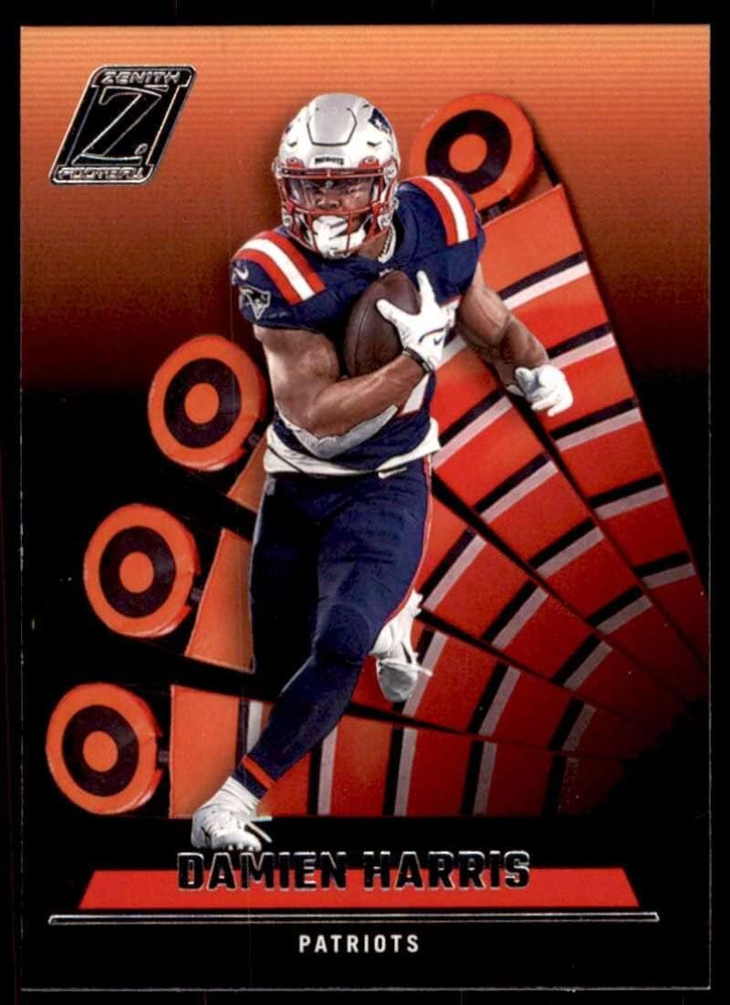 2022 Panini Zenith Retail #10 Damien Harris New England Patriots NFL Football Card NM-MT