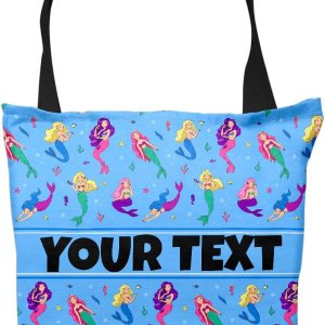 Bolsa de mano personalizada para niños, nombre personalizadotexto, reutilizable, correas, tela de lona, tamaños pequeños y grandes Bolsa de mano personalizada para niños, nombre personalizadotexto, reutilizable, correas, tela de lona, tamaños pequeños y grandes
