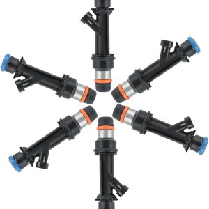 X AUTOHAUX 6 inyectores de combustible FJ319 12569573 para Chevrolet Trail Blazer para GMC Envoy Ascender 4.2L para Buick Rainier 04-05 4.2L X AUTOHAUX 6 inyectores de combustible FJ319 12569573 para Chevrolet Trail Blazer para GMC Envoy Ascender 4.2L para Buick Rainier 04-05 4.2L