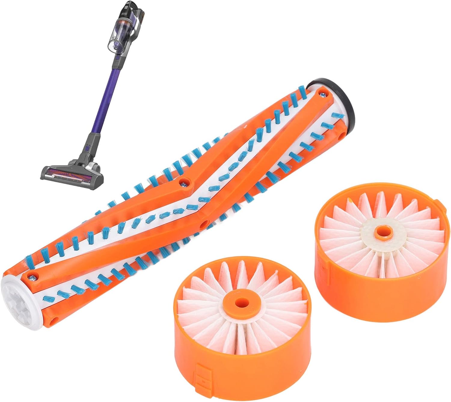 Kit de limpieza para el hogar, accesorios para aspiradora BSV2020G BSV2020P Kit de filtro de rodillo de cepillo principal Kit de filtro de barra de