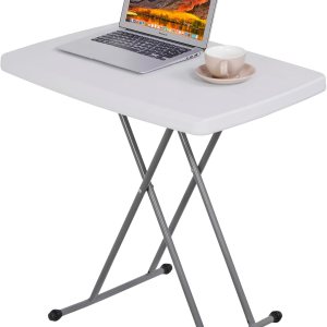 ZenStyle Mesa plegable ajustable de 3 pies, para interiores y exteriores, portátil, de plástico, para comedor, mesa, para camping, comedor, eventos, ZenStyle Mesa plegable ajustable de 3 pies, para interiores y exteriores, portátil, de plástico, para comedor, mesa, para camping, comedor, eventos,