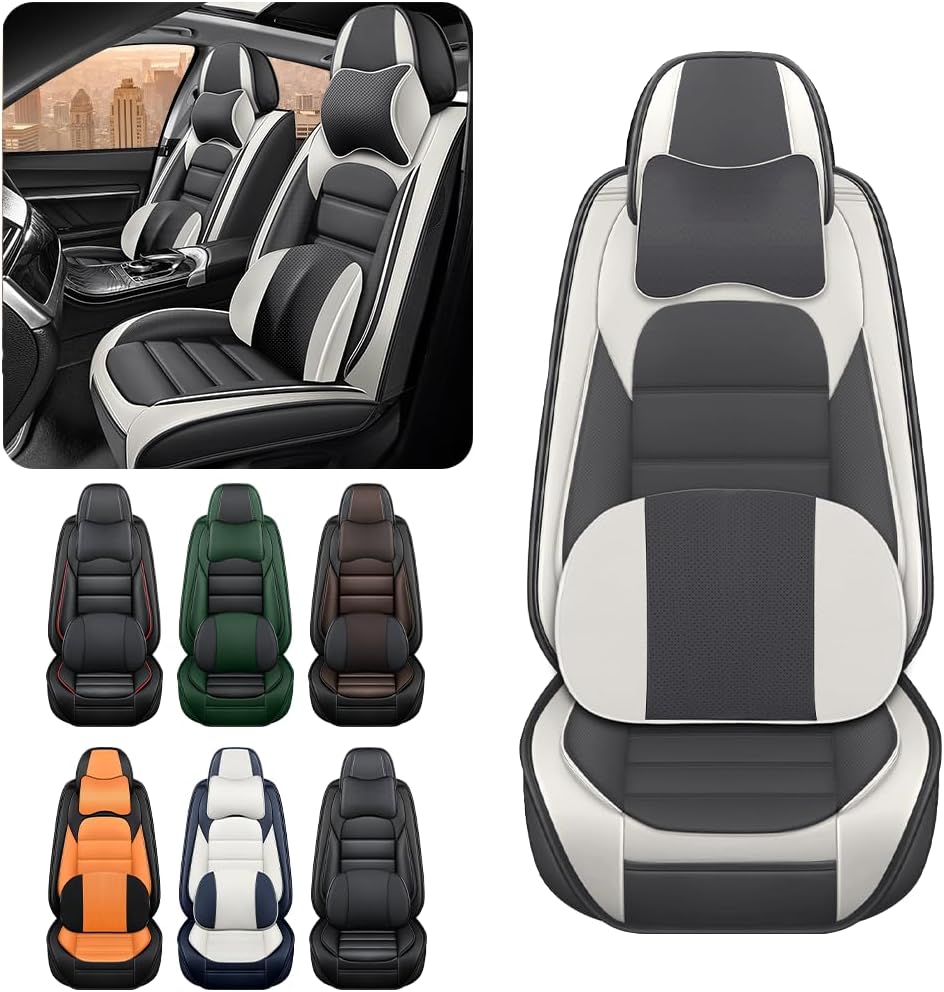 Fundas de asiento de automóvil de lujo para Chevrolet Trailblazer 2003-2023, impermeable, suave, transpirable, funda de asiento de piel sintética