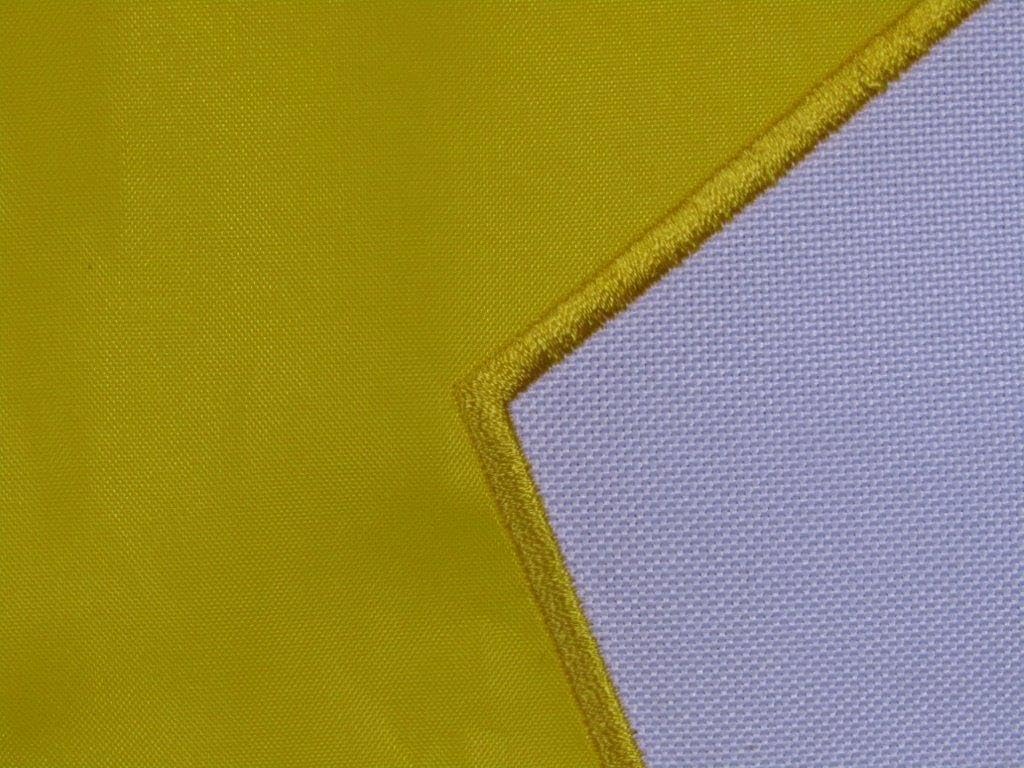Bandera de nailon bordada de 3 x 5 pulgadas, con ojales de nailon 600D, 2 capas, 3 x 5 pies