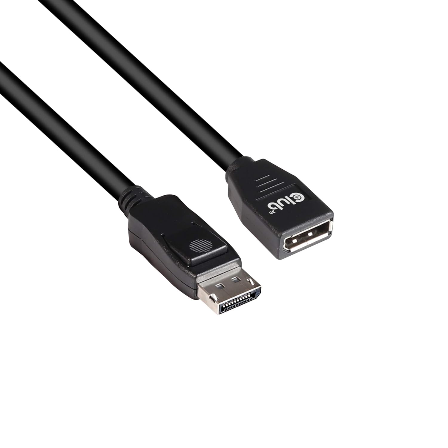 Club 3D Cable de extensión CAC-1022 DisplayPort 1.4 HBR3 8K60Hz o 4K144Hz MF 6.6 ft 6.56 pies